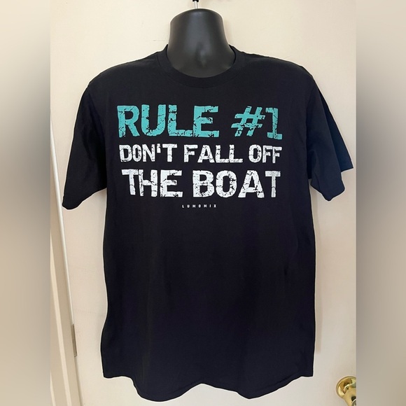 Black Graphic T-Shirt - Picture 1 of 2